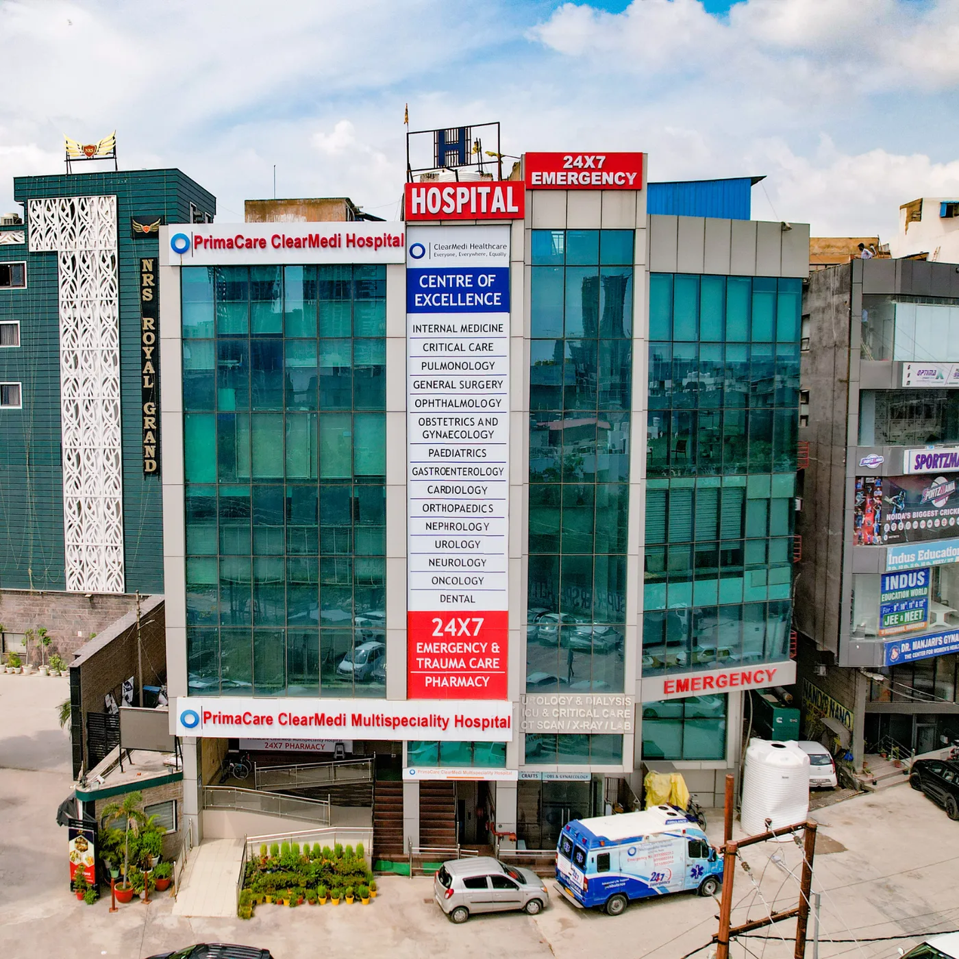 PrimaCare ClearMedi Multispeciality Hospital, Sector 104
