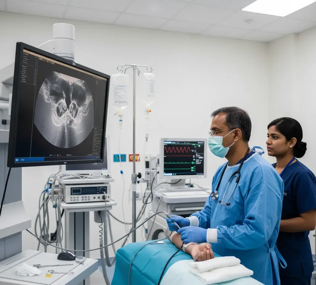 Bedside procedure performed by Renacare nephrologist